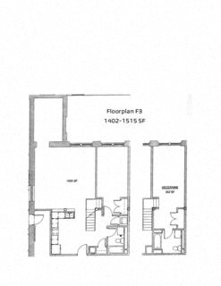 the ground floor plan of a building with a pole